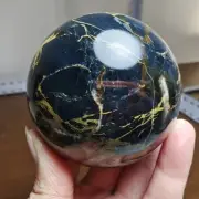 431g WOW! Natural Rare Pietrsite Crystal ball Quartz Sphere Healing