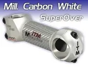 ITM Millenium Carbon White Headstem - White Size 120mm
