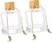 GOOHOCHY 2Pcs Unique Aromatherapy Bottles Holders for Essential Oils Home Air Freshener Lightweight Design for Storing Perfumes Fragrances and Scented Liquids