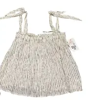 Billabong No Worries Convertible Top, tie straps or strapless, Size Medium