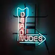 Dead Nudes 24"x20" Neon Sign Wall Store Light Lamp With Dimmer