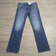American Eagle Original Bootcut Airflex + Twilight Blue Denim Jeans Men's 36x36