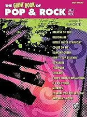 The Giant Book of Pop & Rock Sheet Music: Easy Piano