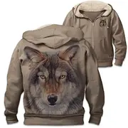 Al Agnew "Wild Wolf" Men's Hoodie