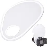 Flash Macro Diffuser | Semi-Transparent Flash Diffuser with Storage | Camera Lens Diffuser to Eliminate Harsh Light and Shadow