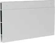 Hakuna Pets Patio Pet Door 3.9” Height Extension, Fits Medium Doors, Silver