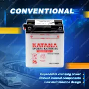 Katana Sports Battery - 108CCA 12Ah for Ducati SS Kick-Start Vento Motorcycle