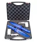 Kit of 2 BlueKnife electric knives for training Rechargeable UK
