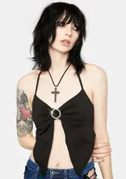 [Edikted] Encore Open Back Diamond Top