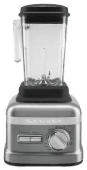 KitchenAid KSBC1B0CU Commercial Countertop Beverage Blender 3.5HP Contour Silver
