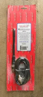 Solarcon Tunable CB Antenna w/Magnet Mount & Cable, A-110PM, USA, NOS