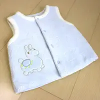 在飛比找momo購物網優惠-【RODY】寶貝保暖刷毛絨背心1件(藍)