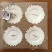 Mud Pie Give Thanks Thanksgiving Tidbit Set #4155001