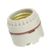 (2 PCS) Leviton 9350 Incandescent Lampholder fixture socket ,Unglazed Porcelain