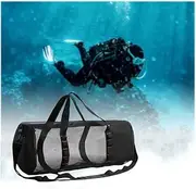 GYWHOOFT Dive Bag, Scuba Diving Equipment,Scuba Mesh Bag, Scuba Dive Duffel Bag, Extra Large Snorkel Gear Bags,Mesh Cylinder Bag Zipper, Perfect for Travel, Storage Swim Gym Gears & Balls