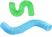 Toyvian Pet Exercise Toys 2pcs Hamster Tunnel Tube Comfortable Hideout for Rats Ferrets Hamsters