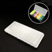 1PC 10-Slot Transparent Plastic Storage Box For AAA/AA Battery Protection Box
