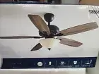 NEW 52" OXFORD BRONZE FLUSH MOUNT CEILING FAN WITH LED LIGHT REMOTE REVERSIBLE