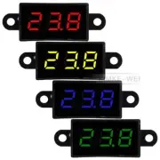 Mini DC 3.5-30V Waterproof 0.28" LED Digital Voltmeter Voltage Meter Panel New