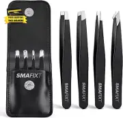 Tweezers Set for Women and Men, Professional Stainless Steel Eyebrow Tweezers fo
