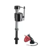 NEW FLUIDMASTER 400C ANTISPHON TOILET TANK FILL VALVE KIT ADJUSTABLE & FLAPPER