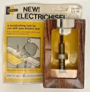 Vintage Stanley Electrichisel ½" A Woodcutting Tool No. 04-118 NOS Shelf Worn*