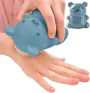 Cute Exfoliating Brush - Soft Bristle Nail Cleaner, Easy Hold Design | Adorable Animal Cleaning Tool, Creative Easy to Capture Soft Bristles Nail Cleaning Brush for Kids, Fra