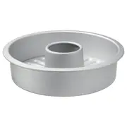VARDAGEN Loose-base cake tin, silver-colour