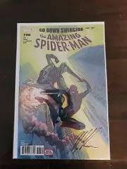 THE AMAZING SPIDERMAN #798 ALEX ROSS VARIANT SIGNED W COA NM RARE SIGNED