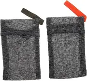 FOMIYES 2pcs Foaming Net Soap Pouch for Exfoliating Bar Soap Durable Mesh Bag for Facial Cleanser Wash Creates Abundant Foam Versatile for Bathing and Laundry