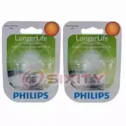 2 pc Philips Back Up Light Bulbs for Smart EQ fortwo Fortwo 2016-2019 wb (for: Smart)