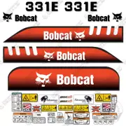 Fits Bobcat 331E Decal Kit Mini Excavator Decals - 3M Aftermarket Kit