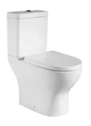 QLD KDK018 Skew Back / Left & Right Trap Box Rim Toilet