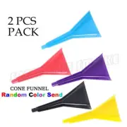 2 PCS Cone Loader Funnel Filler Pusher For Rolling Paper Cones Pre-Rolled