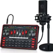 Tenlamp Audio Mixer Kit, G3 Live Sound Card & Studio Recording