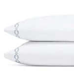 Matouk Brando Embroidered Percale Pillowcase, Standard, Set of 2 - Exclusive