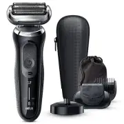BRAUN Men's Shaver Series 7 71-N4500CS-V (Black) Electric 3-blade Noir Black