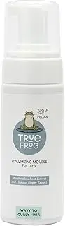 TRue FRoG Volumizing Hair Mousse For Curly, Wavy Hair With Marshmallow Root & Hibiscus Extracts, Vegan, Sulphate, Paraben & Silicone Free, 150 Ml, Pack of 1