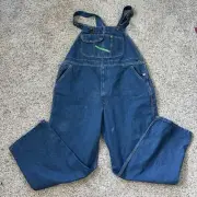 NWT Key 272.42 Denim Bin Overall Blue Men’s Size 42x30 Brand New Key Is Tougher