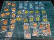 Vintage Paddle Pop Tazo Like Spinners, Very Rare, Birthday Party Toy 1990's Lot