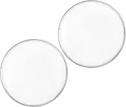 KAILIKETIY 2pcs Practice Pad Drum Drum Pads Replacement for Drumheads Polyester Film Easy to Clean