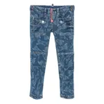 [Dsquared2] Dsquared2 Statue Of Liberty Printed Skinny Jeans 40 IT BLUE
