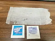 (50) MOIST TOWELETTES SINGLE USE INDIVIDUAL 5" x 8" SWABS LEMON SCENT/USA MADE