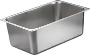 Ice Bucket Drink Cooler Storage Tub for Wine Beer Champagne Metal for Party Ice Cube Bin Beverage Cooler for Bar Restaurant, 32x17.5x15cm