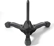 Daseeme Portable Foldable Tr Stand for Clarinet Flute Oboe Wind Instrument Non-Slip Lightweight Holder Stand Clarinet Accessories