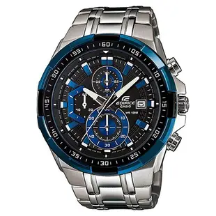 【CASIO】EDIFICE 極速金屬色澤賽車錶款系列指針腕錶(EFR-539D-1A2)正版宏崑公司貨