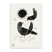 Nordic Bird Print