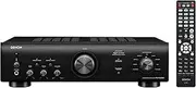 Denon PMA600NE HiFi Amplifier, Power Amplifier with Bluetooth, Phono Equalizer, 1x Coaxial & 2X Optical Inputs, Subwoofer Output, Analog Mode, Music Streaming - Black
