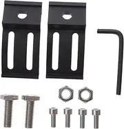 1 Set LED Light Bar Mounting Base Bracket Dual Bracket for Car Work Lights Durable and Practical Design for Easy Horizontal