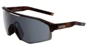 Bolle Lightshifter XL Wrap Designer Sunglasses Matte Brown Gold & TNS Grey 144mm